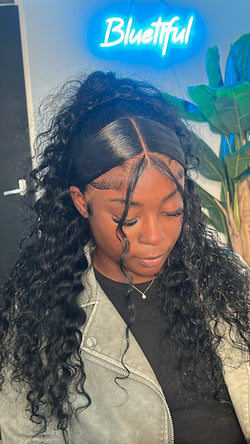 Pre-made Frontal Wig - Bleach, Pluck + Wig Install